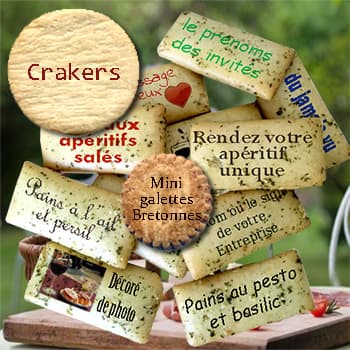 Les gâteaux apéritifs salés personnalisables